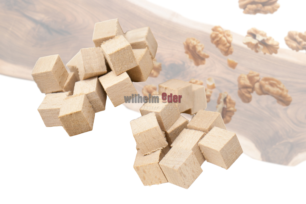 Cubes de noyer