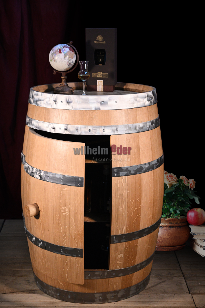 Mini Tonneau En Bois Et Cuivre – Décoration Maison, Fût Miniature Pour Alcool Ou Vin