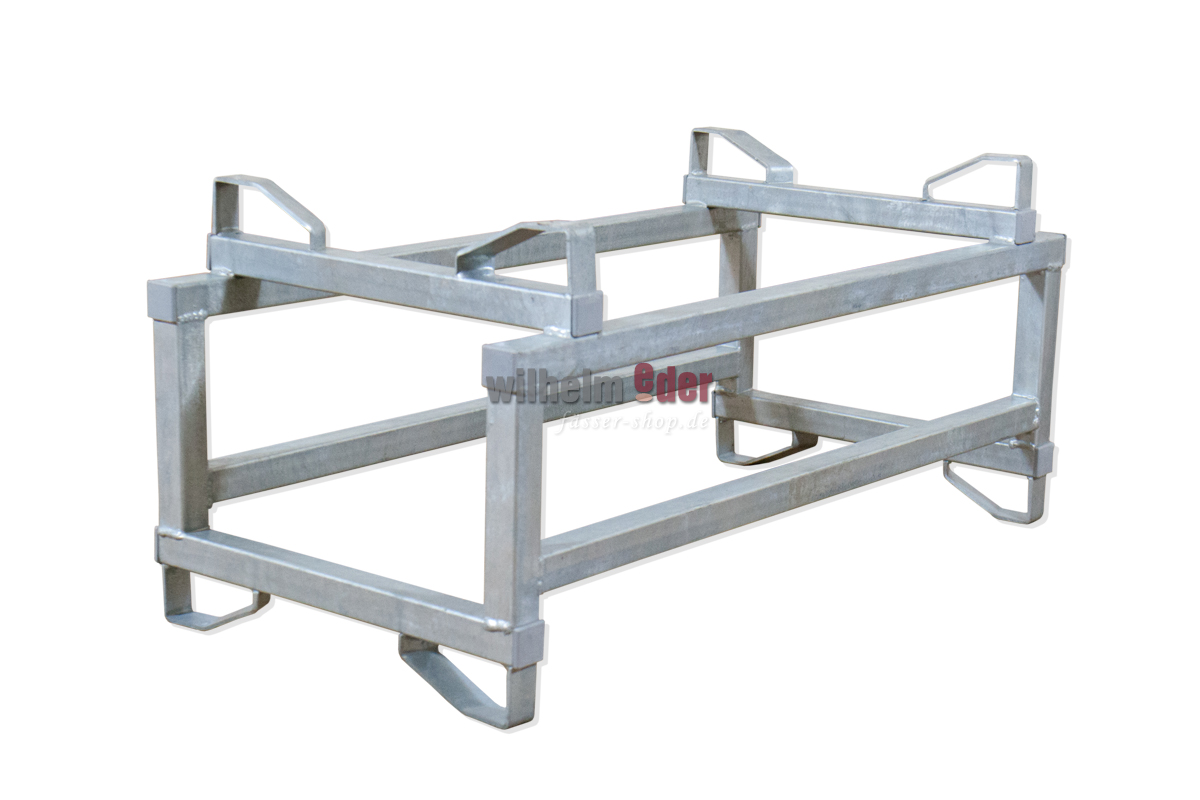 Supports galvanisé pour fût de 100 l - unique