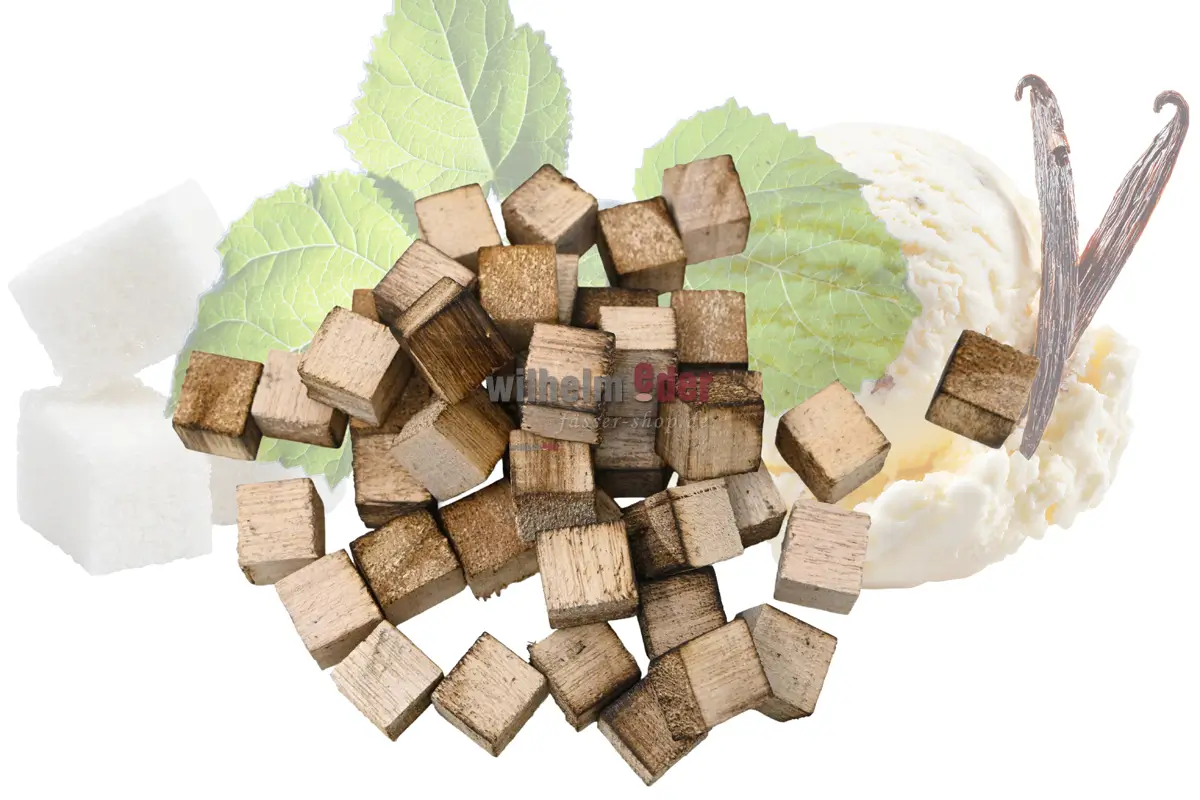 Cubes en bois de kiri