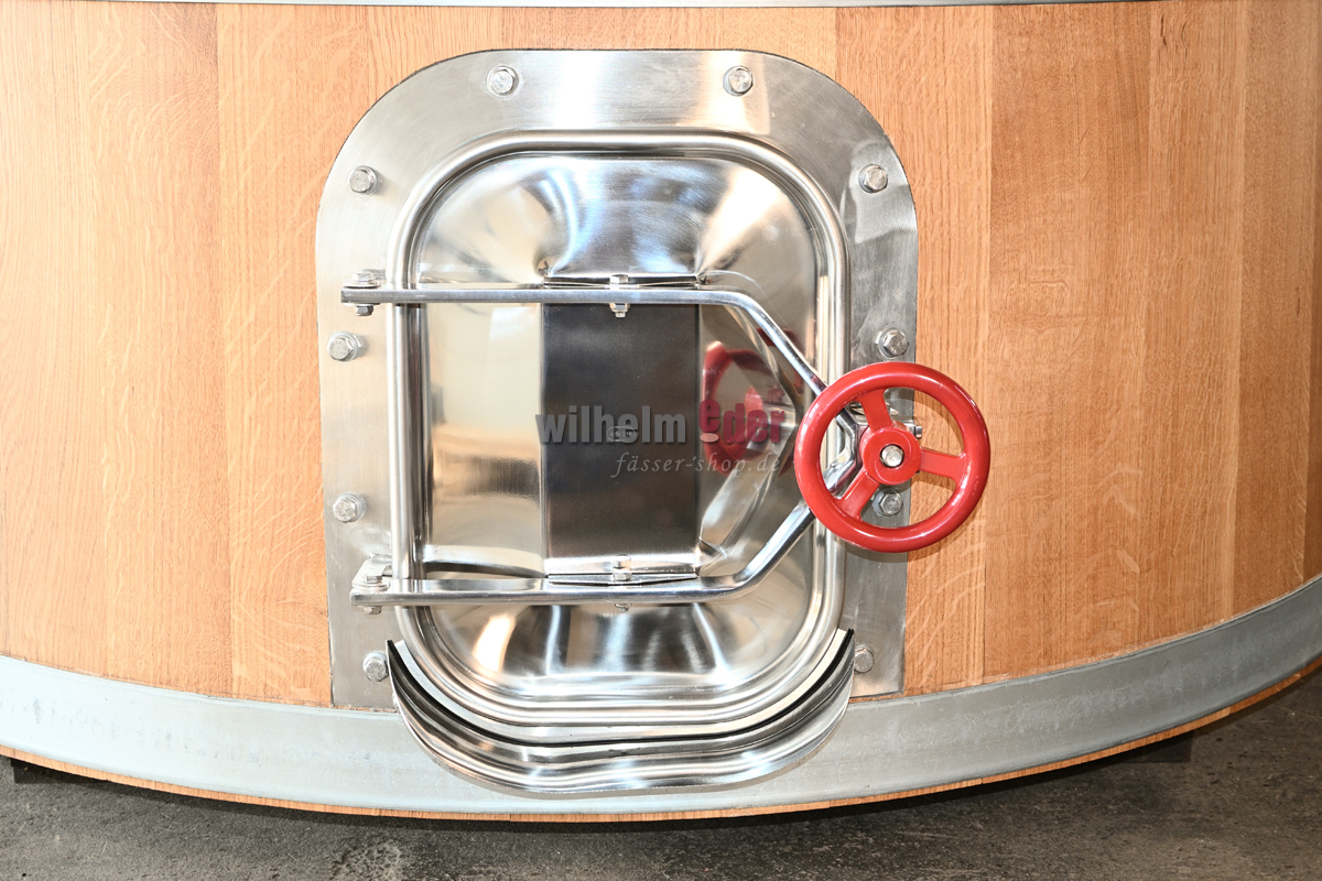 edelstahltuer_eckig_1 Porte en acier inoxydable pour Cuves de fermentation