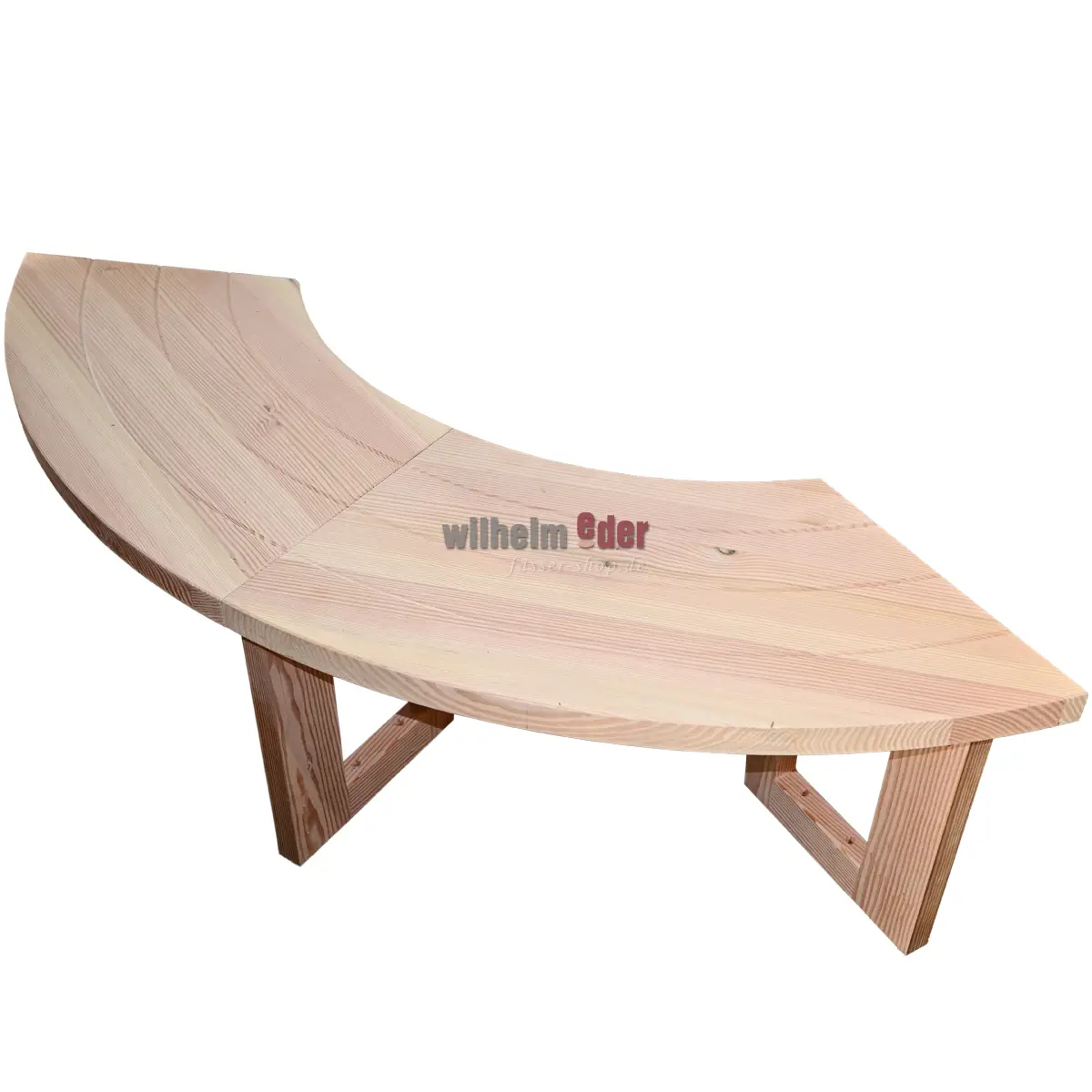 Bassin de baignade - banc intérieur