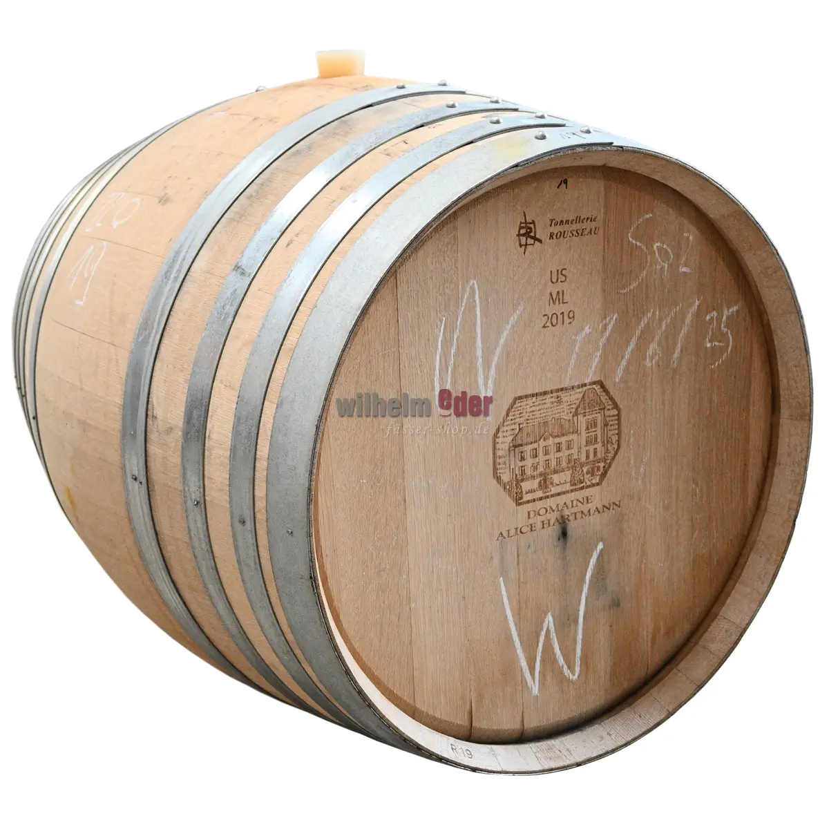 Fût de vin blanc 228 l -  2018/19 - Chardonnay/Pinot Gris
