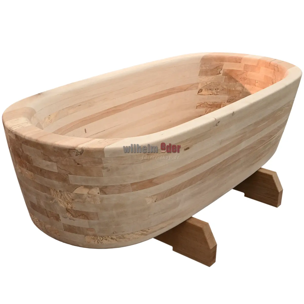 Baignoire en hêtre truffier