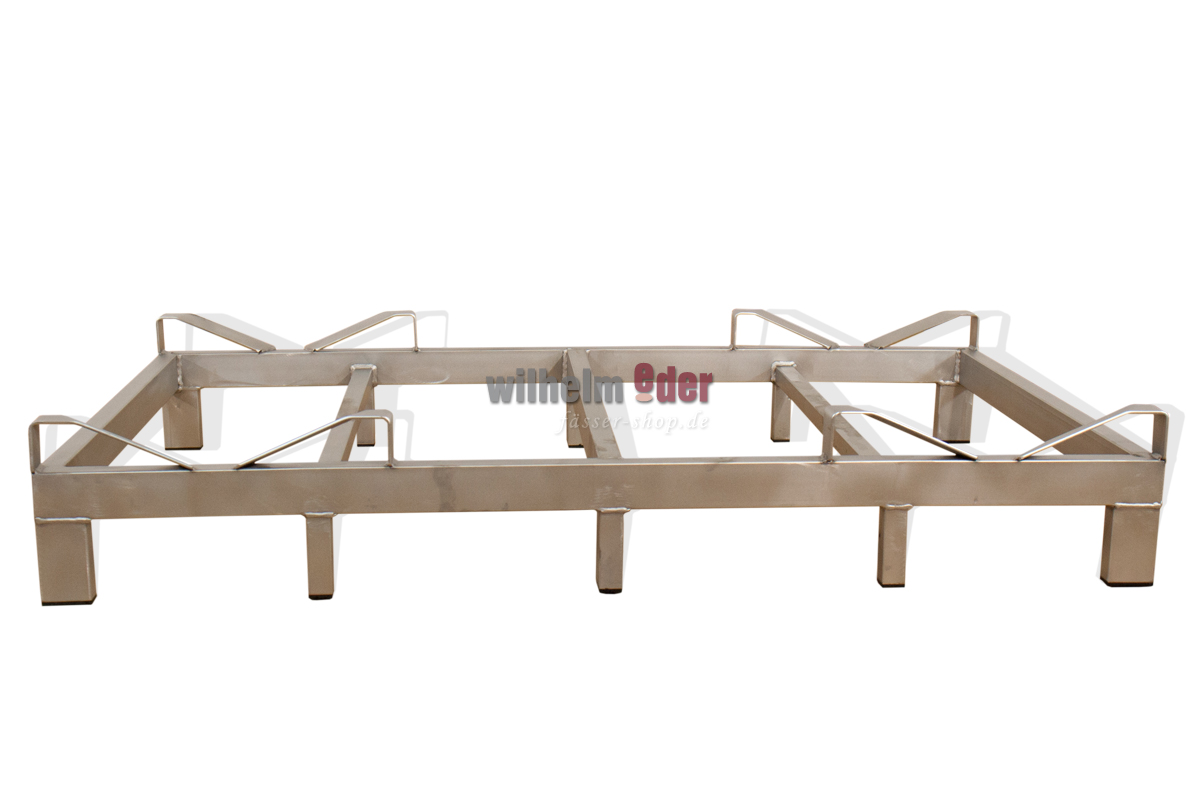 fasslager_edelstahl_bodenstueck_225l_1 Supports au sol en inox pour 2 fûts 225/228 l