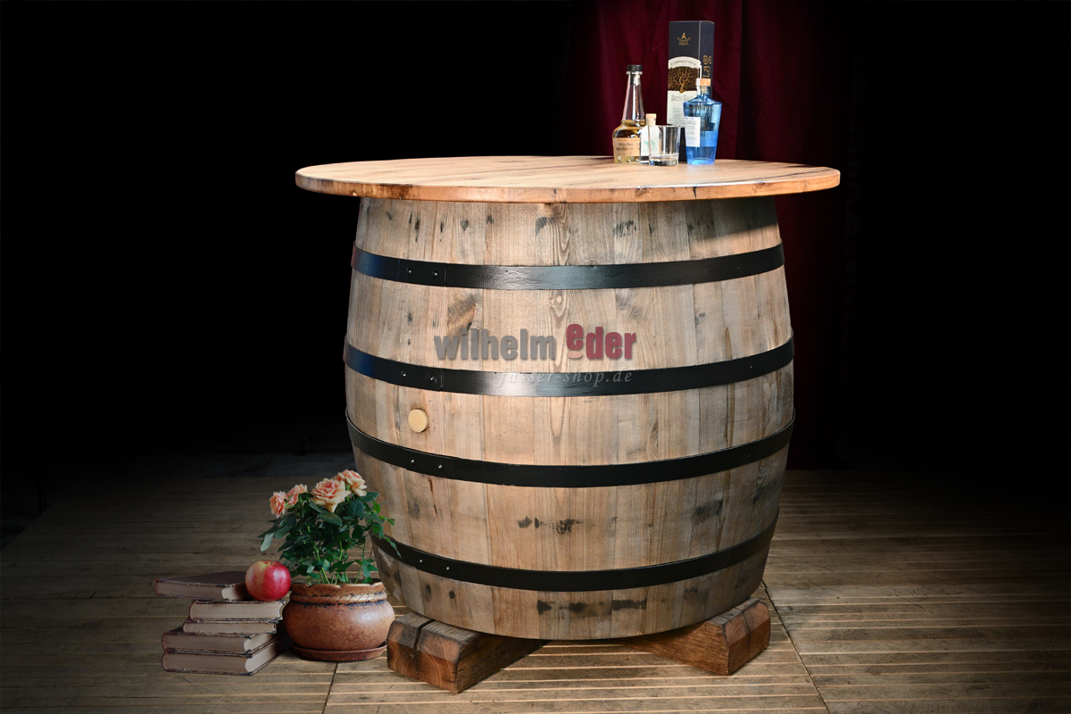 Table haute avec plateau de table grand - pièce unique 