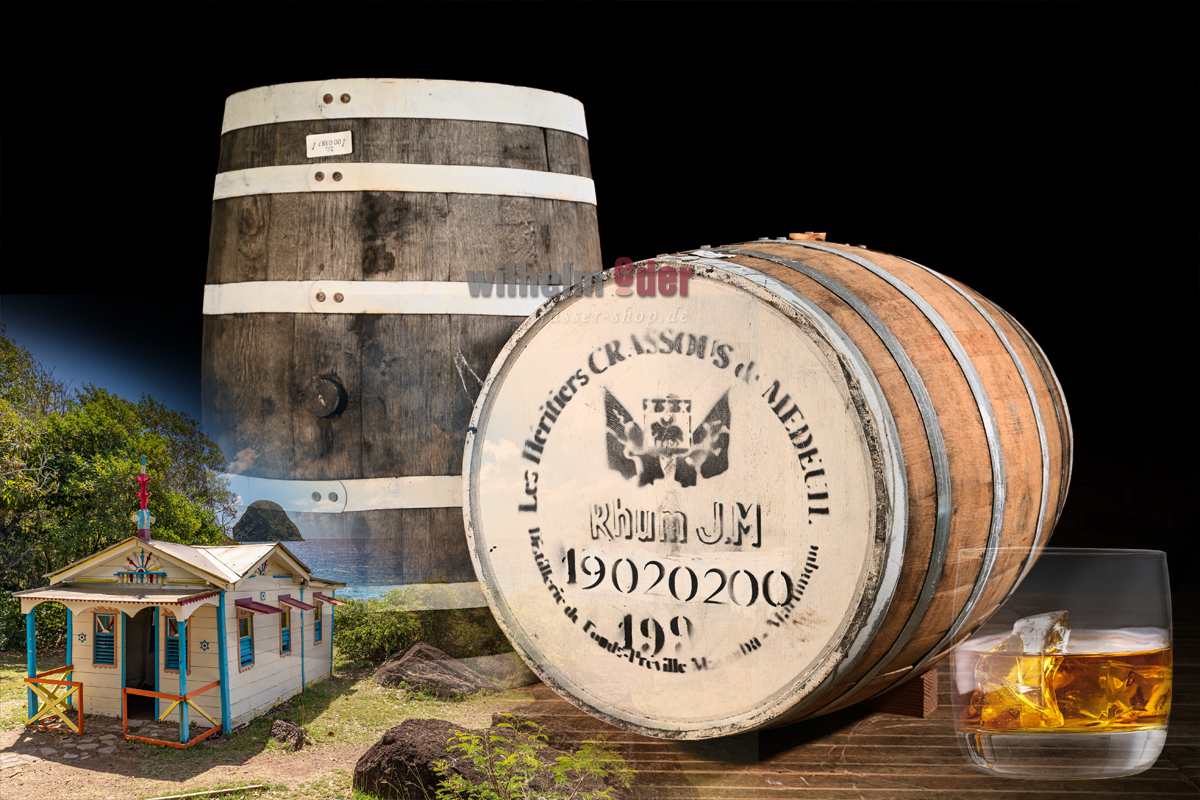 Fût de Rhum 190 l - fraichement vidée de Martinique
