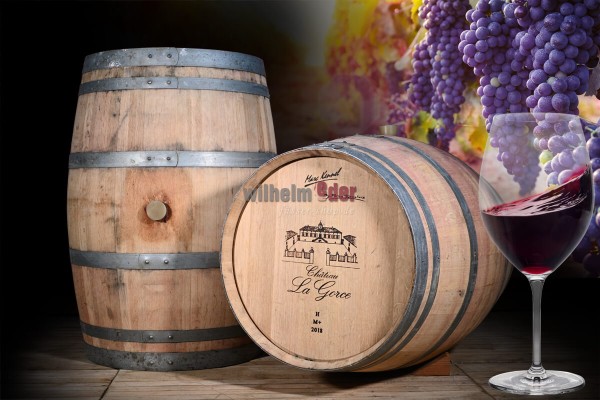 Fût de vin rouge 225 l - Millésime 2018 - Château la Gorce