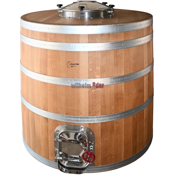 EDER - FassStolz® 3000 l Cuve de fermentation - Chêne allemand